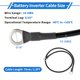 thumbnail image 3 of 1 Pc Cable Inversor de Batería 10 AWG Gauge 2.5FT 5/16" Lug Cable de Batería Universal para Automóvil Vehículo Barco RV Solar Cobre Estañado Negro, 3 of 7