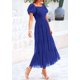 thumbnail image 3 of Vestido PRETTYGARDEN 2025 Midi de Tul con Fruncido en Azul Real XXL, 3 of 7