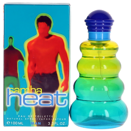 Samba Heat By Perfumer's Workshop For Men EDT Spray 3.3oz NEW