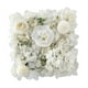 thumbnail image 5 of Panel de pared de flores, decoración de fondo de flores rosas, fondo de arreglo floral, 13,78 pulgadas x 13,78 pulgadas para s al aire libre y vacaciones, 5 of 9
