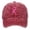Red, variant on AJGRHE Unisex Cancer Publicity Ribbon Embroidered Baseball Caps Outdoor Sports Hop Denim Washed Hats Adjustable Daily Leisure Khaki One Size