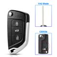 thumbnail image 1 of Modified Vesion For Peugeot 306 407 Partner For Citroen C2 C4 C5 C6 C8 Berlingo Picasso Ce0523 Ce0536 Car Key Case, 1 of 1