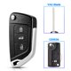 thumbnail image 1 of Modified Remote Car Key Shell Flip Case For Citroen C2 C3 C4 C5 Berlingo For Peugeot 207 307 308 407 607 Hu83 Va2, 1 of 1