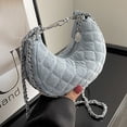 thumbnail image 4 of Bolso bandolera de gran capacidad para mujer suave y duradero debajo del brazo, 4 of 9