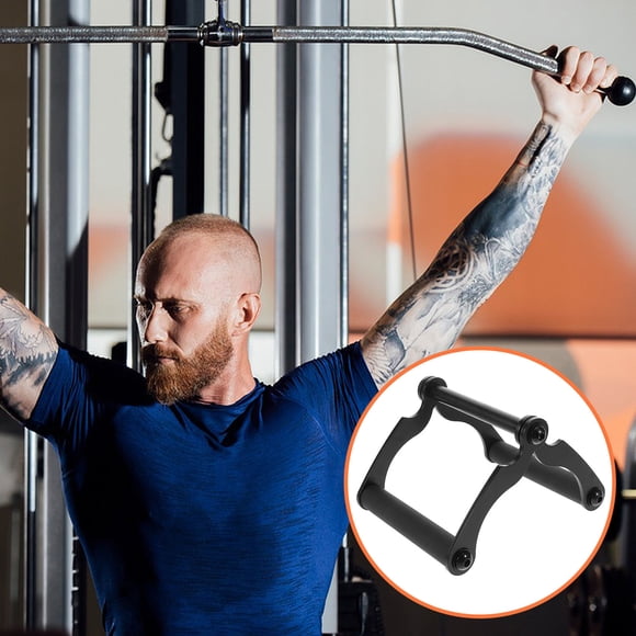 CTIRCHIU 1Pcs V-Shaped High Pulley Lat Pulldown Handle for Back Workouts with Ergonomic Grip 10.9X7.1X1.4in