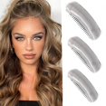 thumbnail image 1 of Almohadilla para el cabello esponjosa invisible, almohadilla para la cabeza con forma de bocanada, almohadilla para el cabello esponjosa invisible, pinza para el cabello sintética, para realzar el cab, 1 of 7
