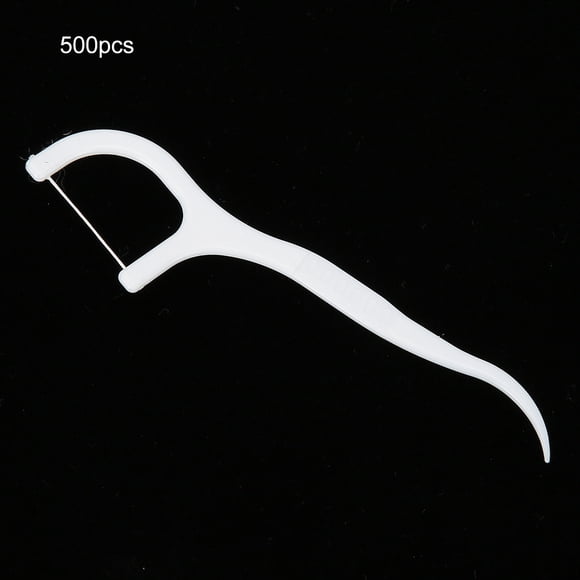 FLOSS 500 PPCS DESECHABLE TALILLO DE HILO DIENTES TAINATO DE MANCHAS HERRAMENTA DE CUIDADO ORAL