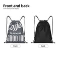 thumbnail image 5 of Bingfone Coffee Is Always A Good Idea Drawstrings Backpacks Bags For Men Women Gym Drawstrings Bag, 5 of 9