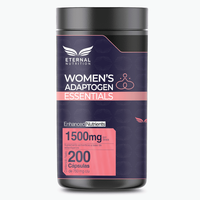 Maca y Adaptógenos para Mujer Eternal Nutrition 200 Cápsulas 1500 mg