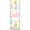 Colorful Bunnies and Eggs, variant on Haosy Plastic Flower Vase 11.8 inch Tall Clear Cylindrical Vases for Centerpieces Home Wedding Decor Cute Bunnies and Easter Eggs