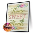 thumbnail image 1 of Cuadros Decorativos Diamond Painting 5D DIY Letters Full Round Drill Rhinestone Kit (B1954) Tmvgtek embutido en tela, 1 of 6