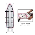 thumbnail image 4 of HELLHERO Ironing Board Cover Soft Dust Covers Easy to Install Ironing Board Covers Replacement Accessories, Rabbit Easter Egg Design, 4 of 5