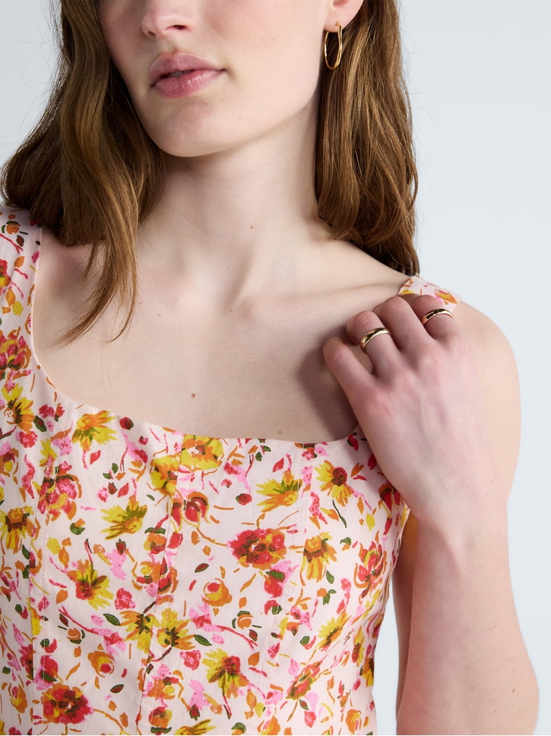 midi panel dress Reiss Zaya
