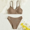 thumbnail image 2 of LUOGENLI Girls Swimsuits Size 10-12 Toddler Girl 2 Piece Swimsuit Sport Solid High Waist Bikini Set Swimwear Bathing Suit Girls Swimsuits Size 6 Girls Swimsuit with Shorts Size 6 8-9 Years, 2 of 8