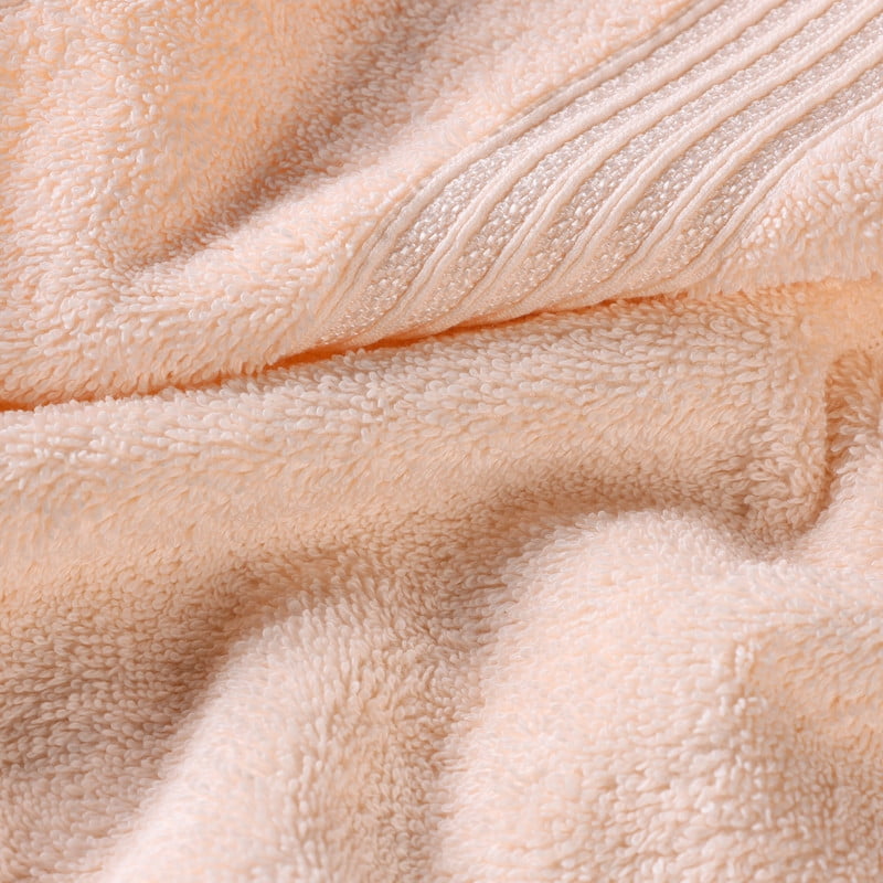 Superior Egyptian Cotton Absorbent Peach Hand Towel Set of 8