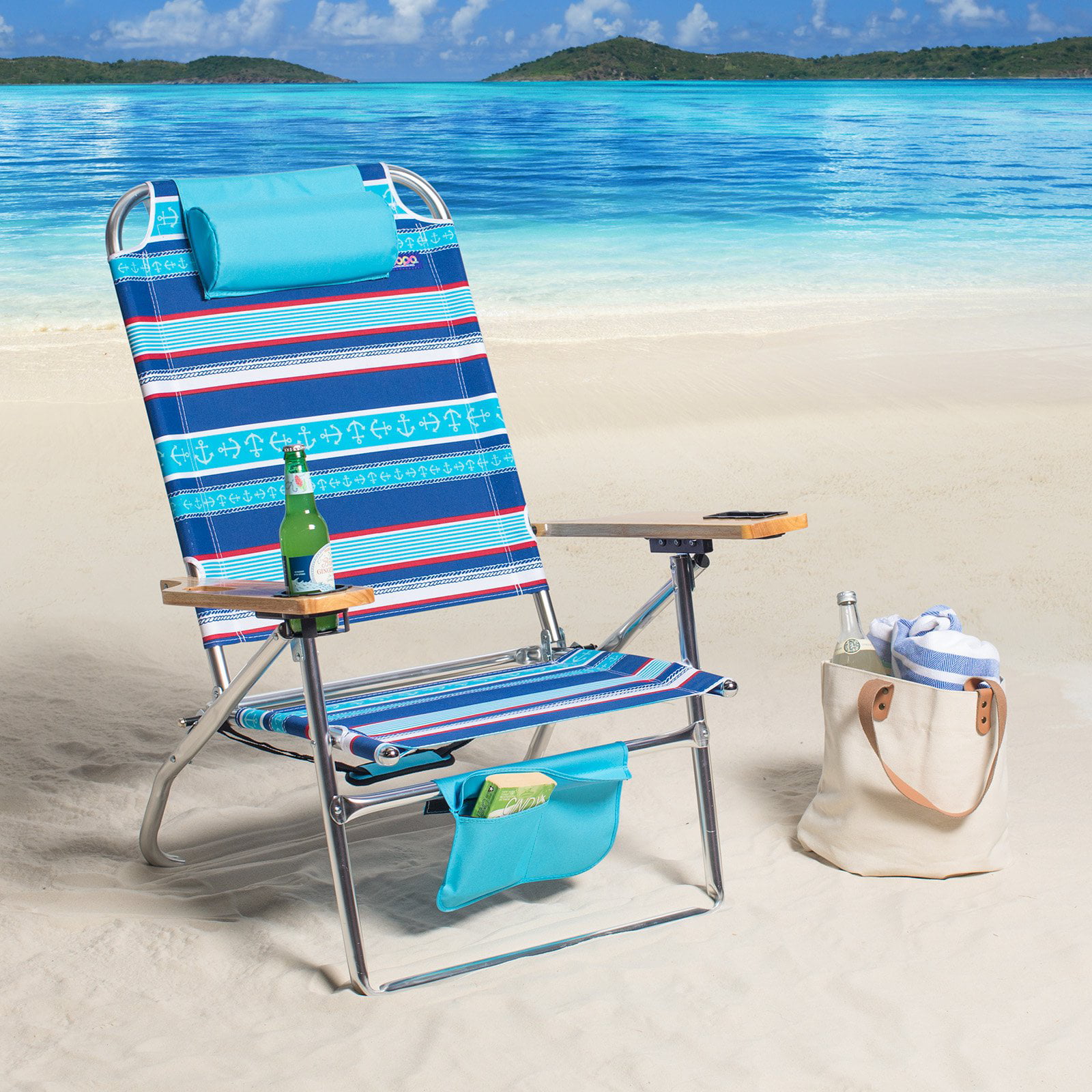 Copa 3 Position Deluxe Big Fish HiBoy Beach Chair