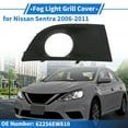 thumbnail image 2 of Parrilla de luz de niebla frontal derecha No.62256EW810 cubiertas de luz de niebla inferior frontal para Nissan Sentra 2006-2011 ABS negro 1 Pc, 2 of 6