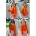 thumbnail image 3 of Arshiner Girls Cute Shirt Crewneck Mesh Long Sleeve Swiss Dots Pullover T-Shirts Girls Top, 3 of 6