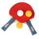 thumbnail image 1 of Ping Pong bat raqueta ping pong Set 2 raquetas y 3 bolas para estudiantes principiantes, 1 of 8