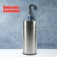thumbnail image 3 of Stainless Steel Umbrella Storage Organizer Bucket Stand Holder Indoor Entryway, 3 of 8