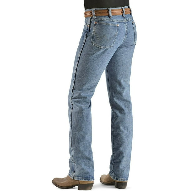 Wrangler - wrangler men's cowboy cut slim fit jean, antique wash, 35x36 ...