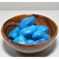 thumbnail image 2 of 5PCS Blue Howlite Stone Cabochons Turquoise Color Stone Pebble Gemstone Mineral Crystal Cab, 2 of 4