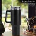 thumbnail image 4 of De botella de agua de 40 oz y acero inoxidable aislado con pajita ANGGREK Otros, 4 of 8