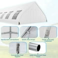 thumbnail image 6 of Costway 20' X 40' White Event Outdoor Canopies, Heavy Duty, 6 of 11