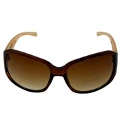 Esprit Sunglass Beige Brown Soft Rectangle Plastic, Brown Gradient 19394 535