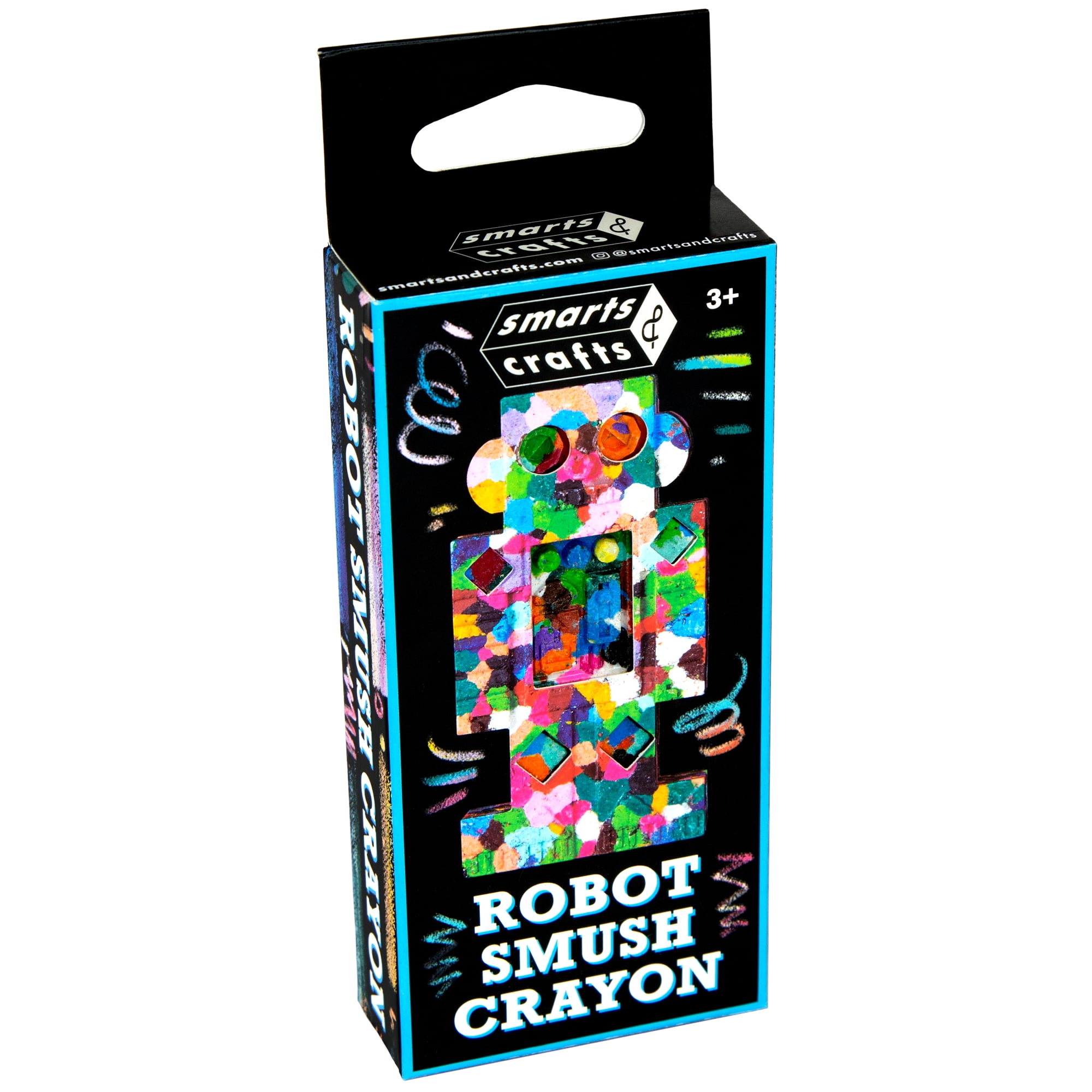 Smarts & Crafts Specialty Robot Shaped Crayon