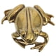 thumbnail image 1 of 1 pieza Mini adorno de estatua de ranas de cobre retro Adorable diseño de oficina en casa, 1 of 5