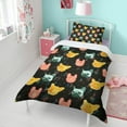thumbnail image 4 of Music Bulldog Duvet Cover and Pillowcase Set for Single Bedding, Bedroom Accessories for Kids Teens, 4 of 5
