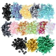 thumbnail image 5 of HLONK 14 Packs Embroidery Beads Shiny Iridescent Spangle Flat Manual Glittering Sequins DIY Crafts Multicolor, 5 of 5