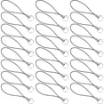 thumbnail image 4 of 100Pcs Simple Fashion Cell Phone Lanyard Men And Women General Short Wrist Rope Digital Camera Self Timer Lever Short Lanyard (Black), 4 of 5