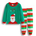 thumbnail image 1 of Pijamas para bebés, pijamas de Navidad, ropa para niños, conjunto para niñas, ropa de dormir para niños, pijamas de manga larga, trajes de primavera y otoño95 (3T) Gao Jinjia LED, 1 of 2