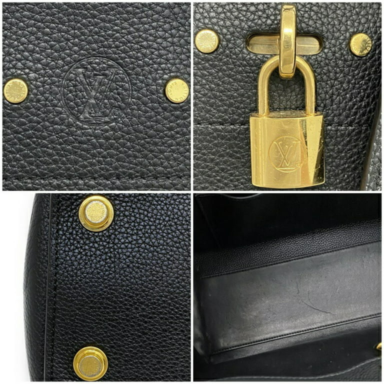 Louis Vuitton - City Steamer MM - Black - Grained leather - Pre-Loved