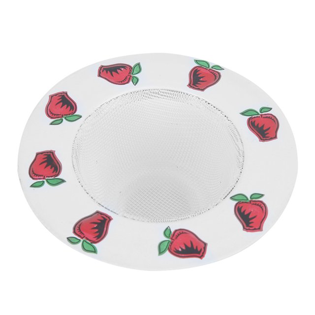 Filtro de fregadero de malla para lavabo de baño de acero inoxidable, tapón antibloqueo, colador para fregadero de cocina