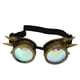 thumbnail image 2 of Gafas Steampunk de Kaleidoscope, Lentes de Cristal Arcoiris, Páramos Ajustables para La Fiesta de Decoraciogica Vintage, 2 of 7