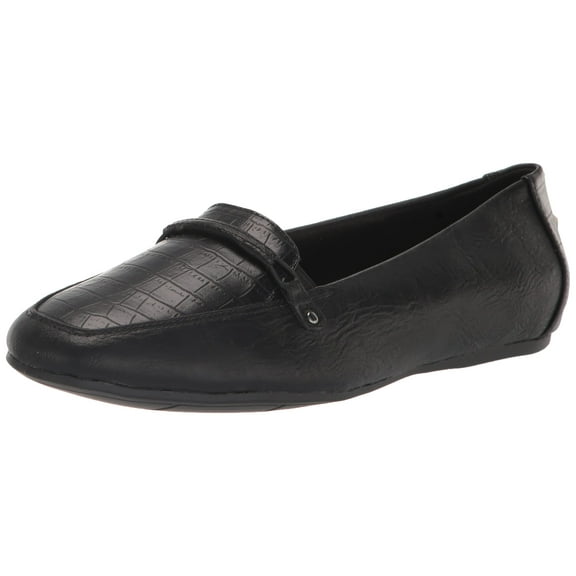 Easy Street Women's Catsha Sneaker, Black/Croco, 9