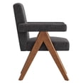 thumbnail image 4 of Modway Lyra Fabric Dining Room Chair - Set of 2 in Dark Gray Fabric, 4 of 10
