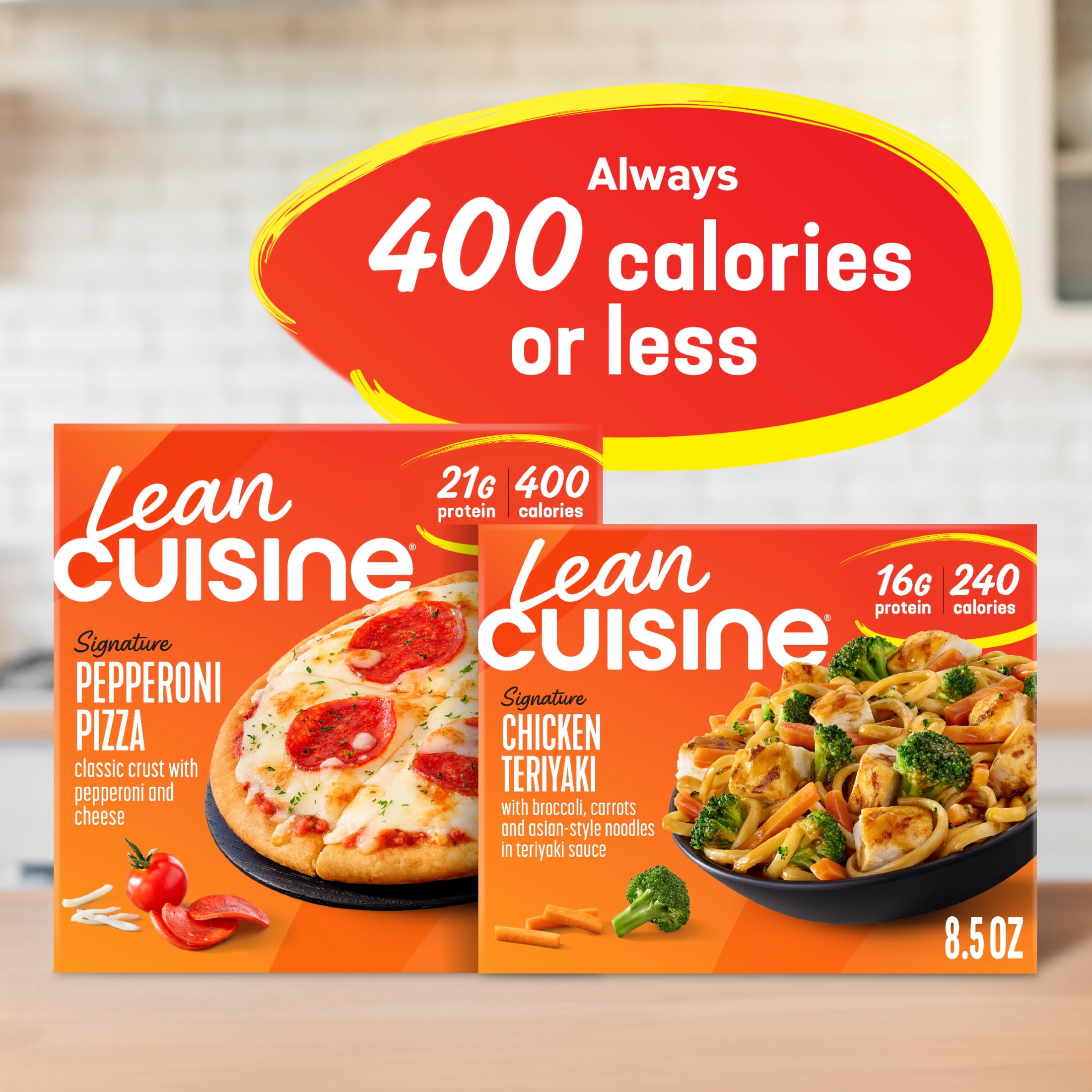 Lean Cuisine Chicken Teriyaki Frozen Meals, Microwave Meals for Lunch or Dinner, 8.5 oz (Frozen)