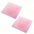 thumbnail image 4 of 2 Pcs Couvercles de Bols en Silicone à Motif d'Ours, Extensibles, pour Aliments, Réutilisables et Extensibles (Rose), 4 of 4