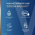 Vaseline Intensive Care Radiant Non Greasy Body Lotion, Cocoa Butter