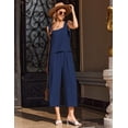 thumbnail image 4 of EKOUAER Nightgown Women Nightwear Sleeping Suit Nighty Suit Casual Sleepwear Housewear Plus Size, 4 of 6