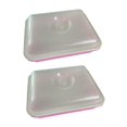 thumbnail image 1 of jinwen 2 Pieces Garden Seed Tray PP Seed Sprouting Kit Sprouting Container Pink, 1 of 9