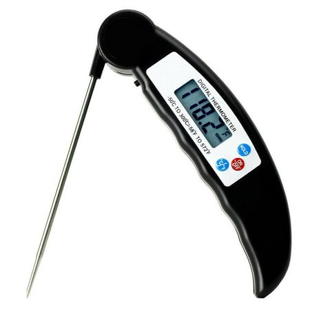 

Q&Q BASICS Instant-Read Meat Thermometer Digital Electronic Food Temp Kitchen Cooking Grill