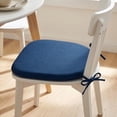 thumbnail image 4 of Removable Washable Office Chair Cushion Antiskid High Density Sponge Seat Pad U Shaped Booster Cushion With Straps For Sitting, 4 of 6