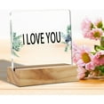 thumbnail image 3 of Inspirational Gifts for Women Men Positive Plaque Sign With Wooden Stand Birthday Gifts for Friend Coworker Encouragement Motivational Desk Decorations Cute Desk Accessories 4In, 3 of 7