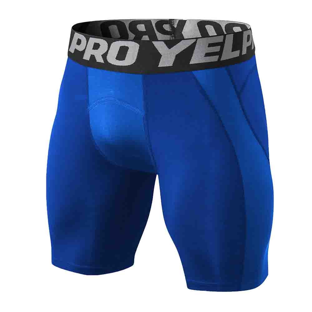 Men Quick Dry Shorts Running Leggings Compression Running Tights Gym Training Fitness Sport