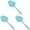 Blue, variant on CSSJKYJ 2PCS Heat Slotted Spatula Multi Purpose With Holes Nylon Slotted Turner for Frying Boiling Pasta Dumplings Non Stick Kitchen Utensil.Black